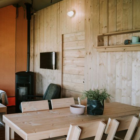LODGE 6 people - Lodge Pauw incl. entrance Safaripark Beekse Bergen