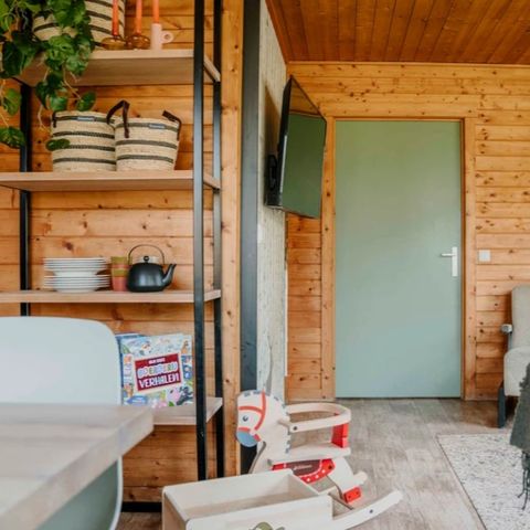 Bungalow 6 persons - Kidsbungalow Damhert incl. Sauna & Hot tub