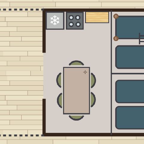 CANVAS BUNGALOW 5 people - Bungalow tent Springbok