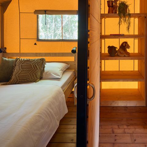 CANVAS AND WOOD TENT 6 people - Darwin