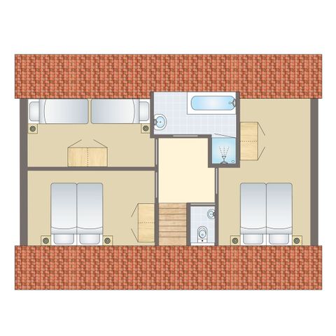 BUNGALOW 8 people - 8C1
