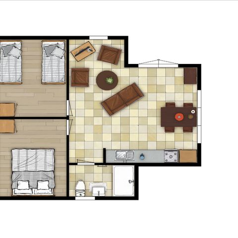 MOBILE HOME 4 people - Cottage
