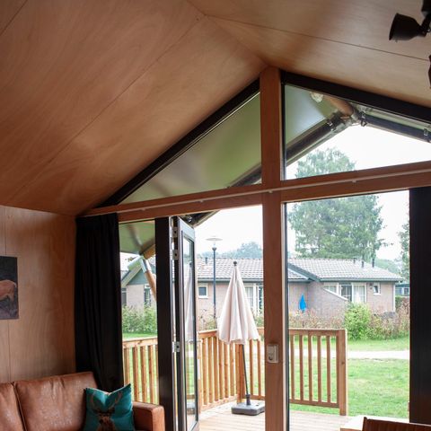 CANVAS AND WOOD TENT 4 people - Tiny Safari House