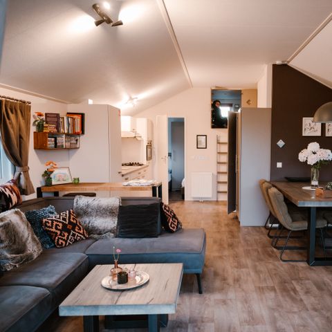 Chalet 6 persons - Veluwe lounge with hot tub and sauna