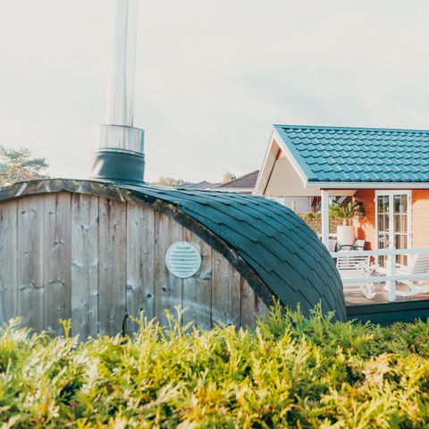 CHALET 6 people - Veluwe lounge with private sauna