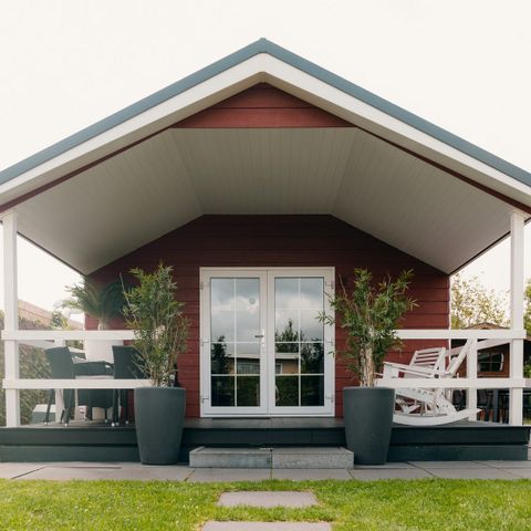 CHALET 6 people - Veluwe lounge with hot tub and sauna