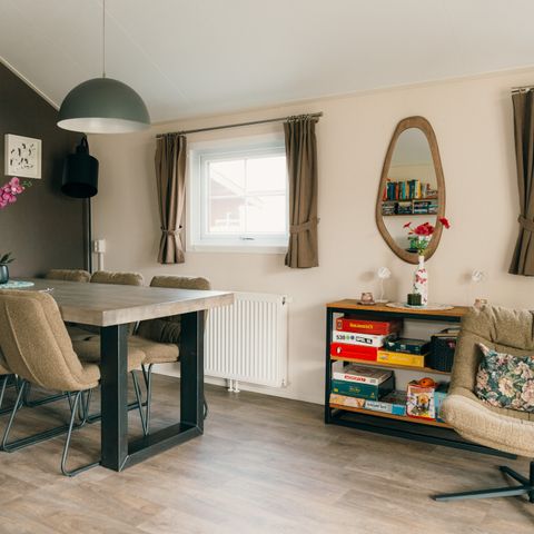 Chalet 6 persons - Veluwe lounge with hot tub and sauna