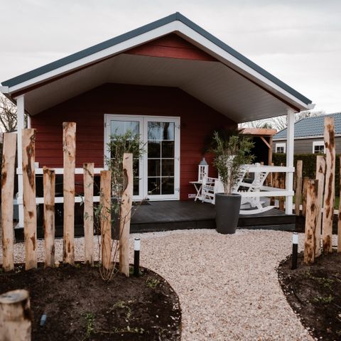 Chalet 6 persons - Veluwe lounge with hot tub and sauna