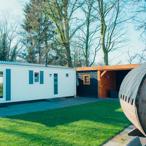 Chalet 6 persons - Veluwe lodge with jacuzzi and sauna