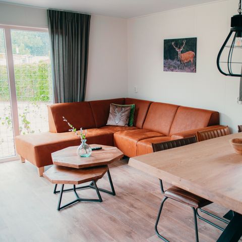 Group accommodation 12 persons - Veluwelodge XL with grill house 6+6