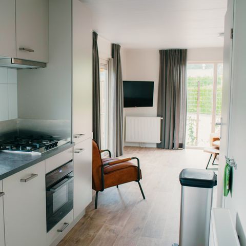 Group accommodation 12 persons - Veluwelodge XL with grill house 6+6