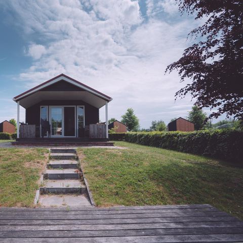 LODGE 16 people - Group accommodation group lodge + 4 four-person lodges (16 people)