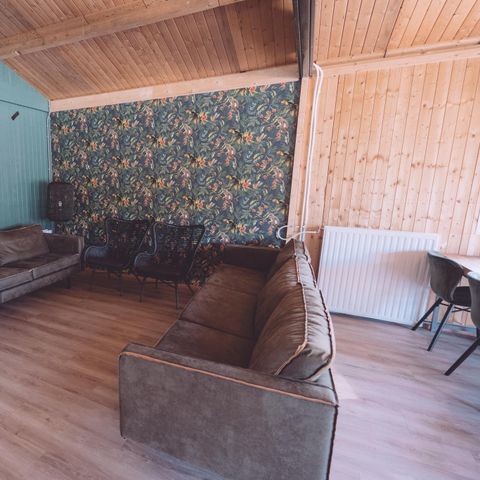 Tiny house 24 persons - Group room the Strandhuis + 6 Tiny Houses (24 people)