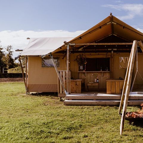 Tent 5 persons - air-conditioned glamping