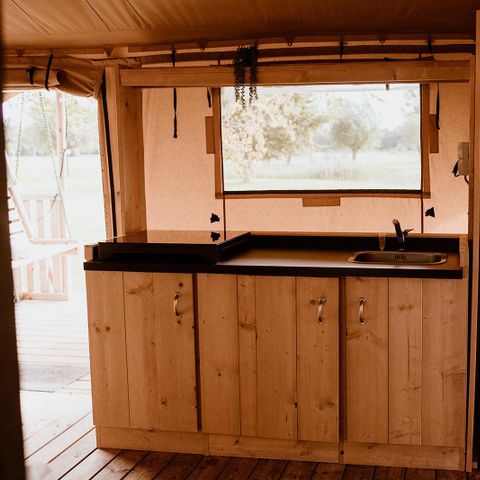 TENT 5 people - air-conditioned glamping