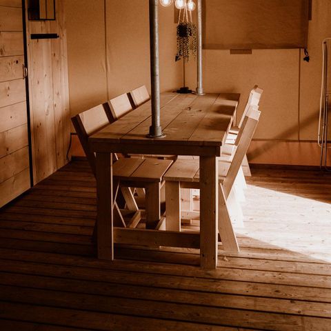 TENT 5 people - air-conditioned glamping