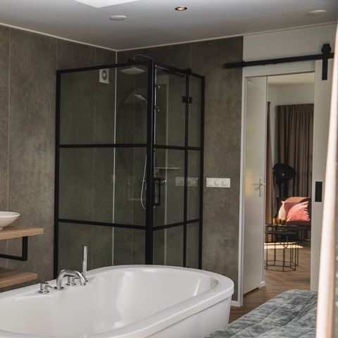 Lodge 2 persons - Panorama Wellness Lodge | hot tub, sauna and bathtub