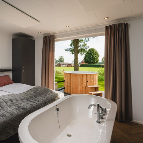 Lodge 2 persons - Panorama Wellness Lodge | hot tub, sauna and bathtub