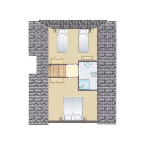 Bungalow 4 persons - 4BE