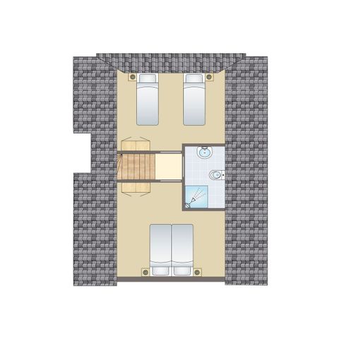 Bungalow 6 persons - 6B1