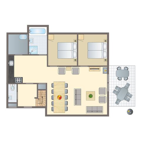 BUNGALOW 10 people - 10C
