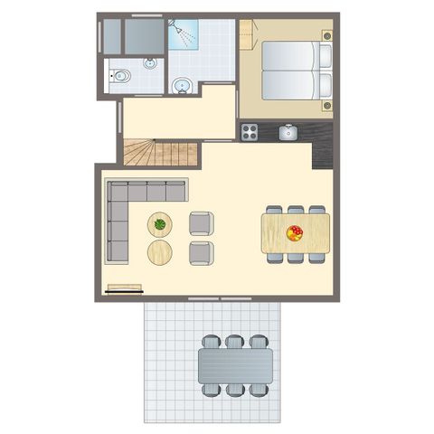 BUNGALOW 6 people - 6C1