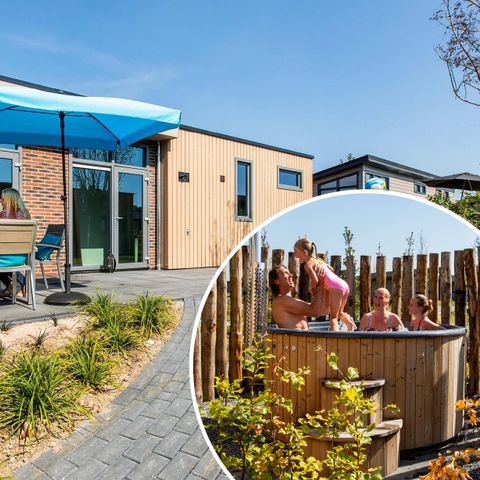Bungalow 6 persons - Module special wellness (hot tub)