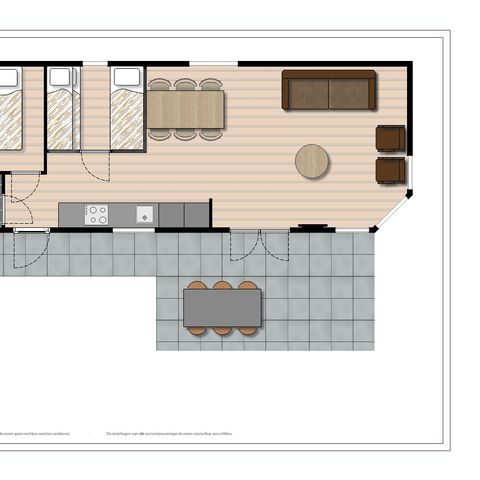BUNGALOW 5 people - Ferox