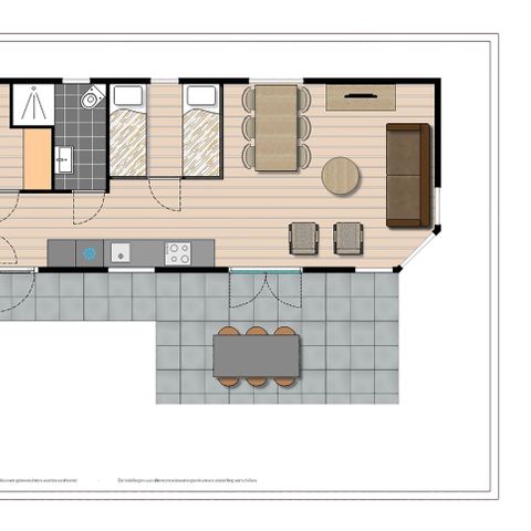 BUNGALOW 6 people - Ferox