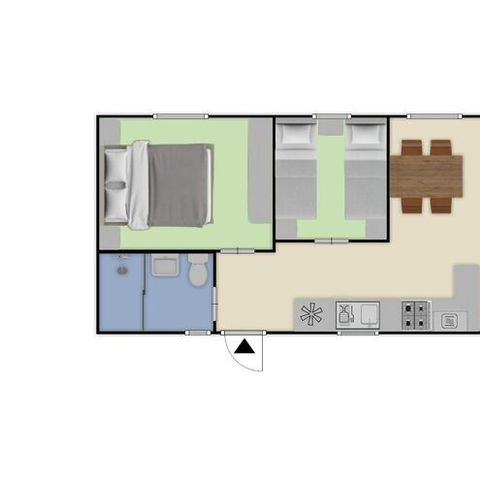 Bungalow 4 persons - Nova