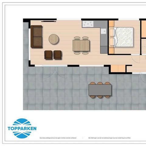Bungalow 4 persons - Silva