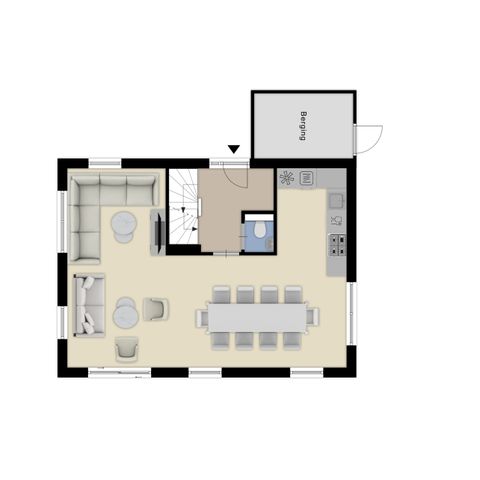 Group accommodation 10 persons - Boshoeve