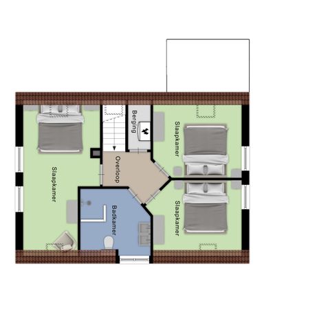 Group accommodation 10 persons - Boshoeve