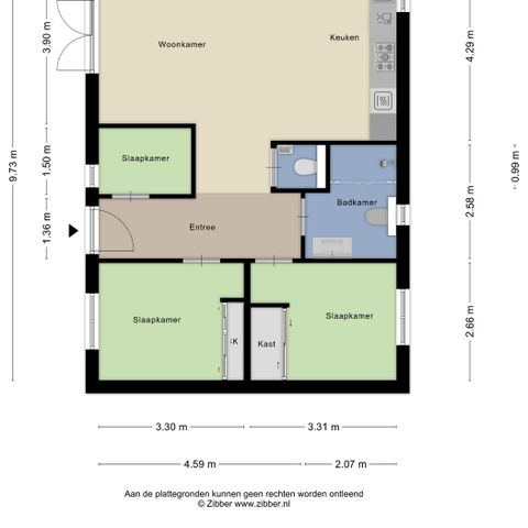 BUNGALOW 6 people - Leijhoeve