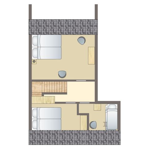 BUNGALOW 6 people - type 6D