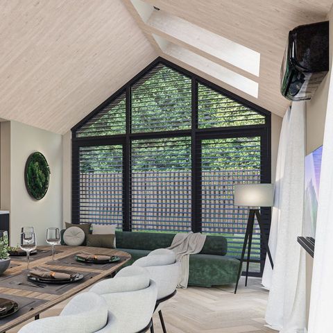 LODGE 5 people - Forest Lodge Jacuzzi