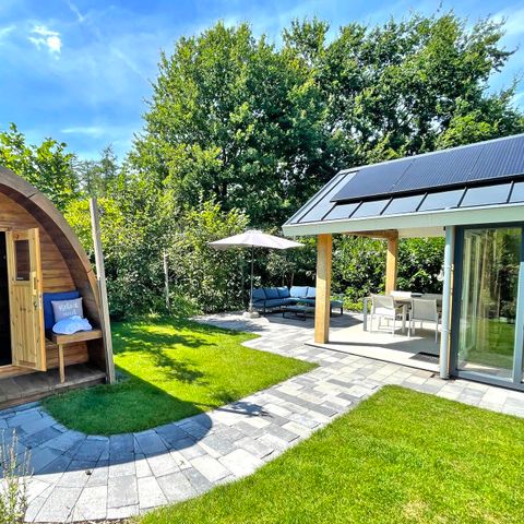 LODGE 5 people - Wellness Cottage with private hot tub and sauna