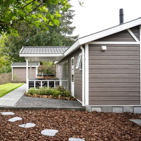 LODGE 4 people - Wellness Cottage with private hot tub and sauna