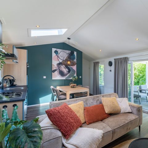 LODGE 4 people - Wellness Cottage with private hot tub and sauna