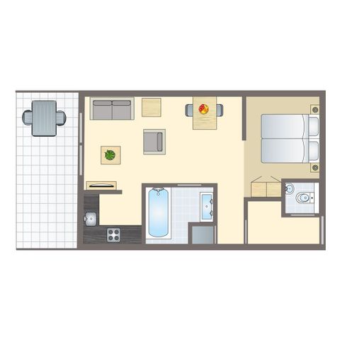 Apartment 2 persons - 2CA