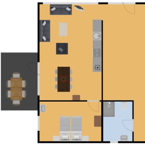 Bungalow 6 persons - Adapted Flakkee