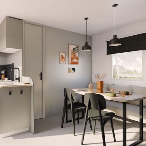 Mobile home 3 persons - Mobil home de Zeerob nr. 1