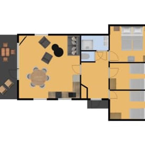 BUNGALOW 6 people - The Lark