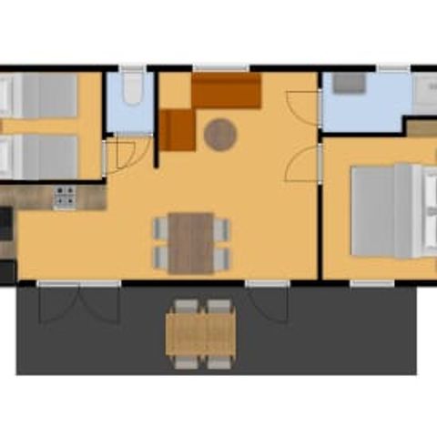 MOBILE HOME 4 people - Mobile home de Hommel