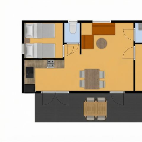 MOBILE HOME 4 people - Mobile home de Hommel