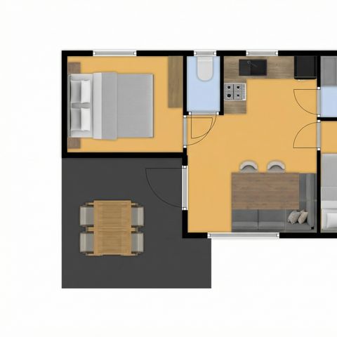 MOBILE HOME 2 people - Mobile home de Honingbij