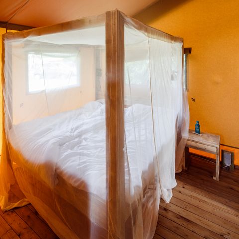 Canvas and wooden tent 5 persons - Woody