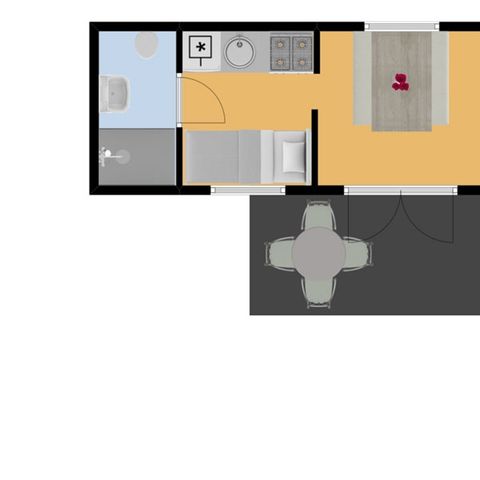 CHALET 4 people - Camping Morning Star