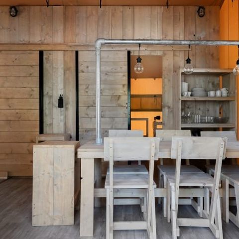 CANVAS AND WOOD TENT 5 people - Ceres