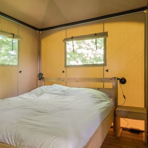 Canvas and wooden tent 4 persons - Neptune